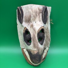 Vintage Piaroa Warima Mask Venezuela Colombia 11 X 6 X 4” picture