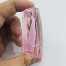 510CT Raw Pink Zircon Gemstone | Natural Rough Crystal for Heart Chakra picture