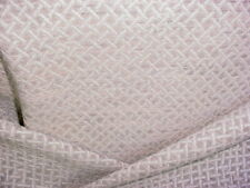 8Y DONGHIA RUBELLI SOFT GRAY SILVER BIRCH CROSSHATCH WEAVE UPHOLSTERY FABRIC picture