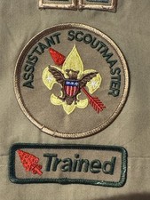 Scouts Trained, ASM OA 3” Patches. Both BSA, Trained And ASM Order of the Arrow picture