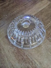 Vintage Princess House Crystal Reversible Candleholder 1980 picture
