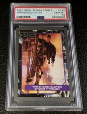 PSA 10 1991 Impel Terminator 2 Arnold Schwarzenegger Card #130 T2 Gem Mint 90s picture