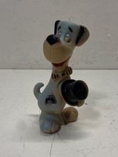 Huckleberry Hound Hanna-Barbera Vintage Rubber Figure Toy Top Hat 6 Inch picture
