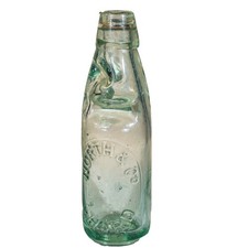 Antique Codd Marble Soda Bottle North & Co Chard Somerset England c1875 picture