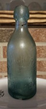 Vintage Rare 1887 Gallagher & Co. Blob Top Bottle Philadelphia Base Chip picture