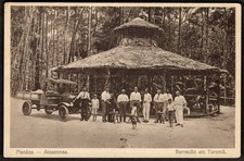BRAZIL Manaos Postcard 1910s Amazonas Taruma Warehouse Old Car picture