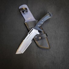 Legion Inspired Hunting Knife - Dead by Daylight Replica Knife & Leather Sheath picture