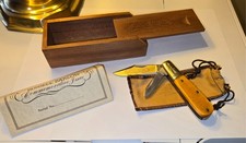 Vintage Russell Barlow 2 Blade Commemorative Issue 1875-1975 picture