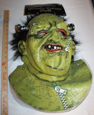 UNUSED Franko Frankenstein Deluxe Mask Midnight Creatures NWT Seasons NOS VTG picture