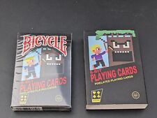 Home Run Games Bicycle 8-Bit original Playing cards w/ deck sleeve  - New Sealed picture