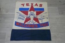 Original 1930's 40's Texas Banner Flag 35 x 43 picture