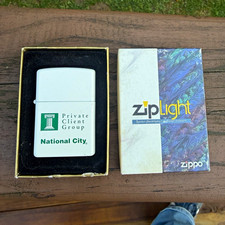 VTG 2000 Zippo ZipLight National City Private Client Group Promo – Dead Batt picture
