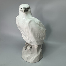 Antique Gebruder Heubach Eagle Falcon Hawk Porcelain Figurine 9