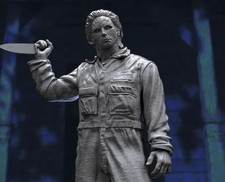1:8 Michael Myers Halloween Fan Art UNPAINTED Resin Garage Kit 2 Heads picture