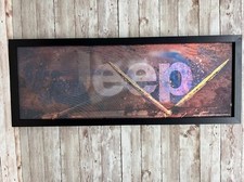 Jeep 3D Sign Parts Service Garage Truck Gas Oil Lift Kit Wall Decor Garage 26x10 picture