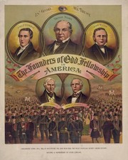 The Founders of Odd Fellowship in America 1891 8x10 Print HT51341360 picture