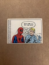 1966 Marvel Super Heroes Donruss Spider-man Rookie #34 MCG picture