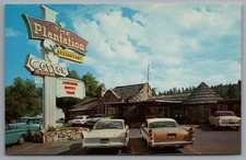 Spokane Washington Plantation Restaurant Defunct c1962 Postcard picture