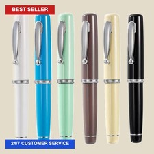 PQ-1500 Mini Pocket Fountain Pen Gift Set with 5 Ink Sac, F Nib Practice picture