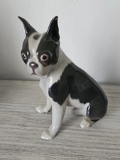 Vintage Boston Terrier Bing Grondahl Denmark Collectible Figurine picture