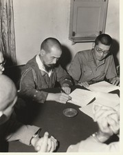 PELELIEU 2 SEP 1945:  LG SADAE INOUE, SURRENDERS ABOARD THE USS AMICK picture