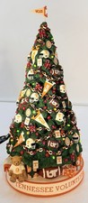 The Danbury Mint Tennessee Volunteers Christmas Tree RARE Works W/Original Box picture