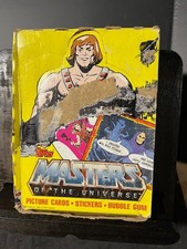 1984 Topps He-Man: Masters of the Universe Empty Display Box picture
