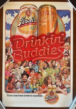 NOS 1983 Stroh's Beer Poster 