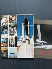 1984 NASA Rockwell Space Shuttle Discovery STS-14 First Flight Press Folder lot picture
