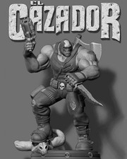 El Cazador Sculpture Statue Model Kit  Unpainted/Unassembled picture
