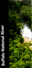 Buffalo National River Arkansas National Park Service Unigrid Brochure Map picture