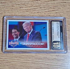 Decision 2016 #92 Donald Trump Trump’s First Debate CGC Pristine 10 picture