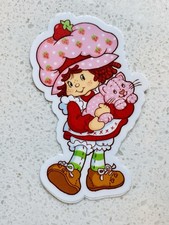 Strawberry Shortcake 80s sticker nostalgic retro decal picture