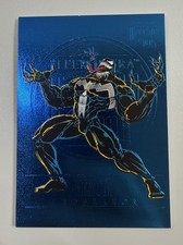 2023 UD Fleer Ultra Midnight Sons VENOM #M45 Sapphire Medallion 10/25 picture
