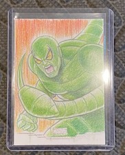 2026 Topps Marvel Neon Sketch 1/1 Scorpion By Robert Blancas picture