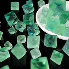 100g Natural Fluorite Octahedron Quartz Crystal Healing Aromatherapy Stone picture
