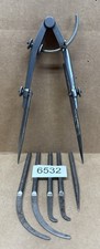 Antique L.S. Starrett Divider Caliper Compass Athol Mass Pat Sept 24 1889 RARE picture