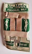 Vintage 1950s Nu-Mode Personal Sanitary Belt, Feminine Original Package, Unused picture