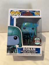 LEE PACE SIGNED RONAN THE ACCUSER FUNKO POP 448 CAPTAIN MARVEL AUTO BAS COA picture