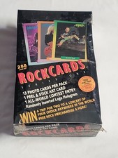 💥 BRAND NEW Brockum 1991 Rock Cards Sealed Box Heavy Metal Winger Poison 💥 picture