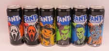 complete set of 6 FANTA HALLOWEEN 2026, 330ml cans, Belgium, FULL picture
