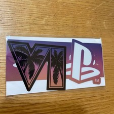 GTA 6 VI PlayStation TGS 2026 Limited Sticker Set of 3 PS5 Japan Promo picture