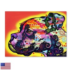 Trademark Fine Art Dean Russo Profile Boxer 14 x 19 picture