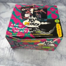 1991 Pro Set Vintage Yo MTV Raps Music Cards Trading Photo Cards 36 Packs Box picture