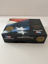 Allied Flag 5' x 8' Embroidered American Flag Flew over Capitol Certificate 2012 picture