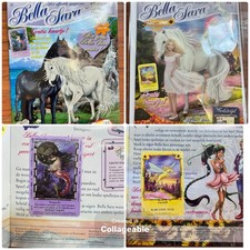 Bella Sara Two Magazine Lot New with Promo Cards 2009-2010 Mint picture