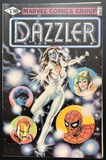 Dazzler #1 (1981 Marvel) 1st Solo Printing Error Variant VF+ 🔑 picture