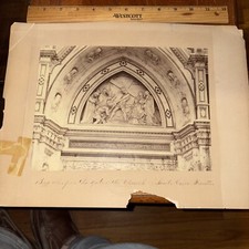 Vintage Basilica di Santa Croce Raising Of The Cross Dupre Architecture Photo picture