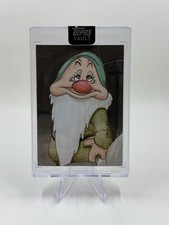 2026 Topps Disney Vault Sleepy Premiere Sketch Alex Mines 1/1 Snow White Dwarfs picture