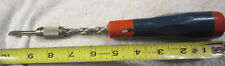 133H Stanley YANKEE type Handyman Ratcheting Screwdriver USA Tool VTG 68-133 picture